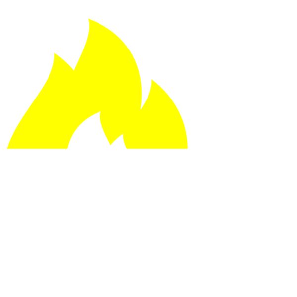 Jugend Feuerwehr Ortsname Flamme 1 gelb 5 Miniaturansicht